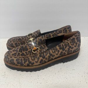 Paul Green Nandi Leopard Loafers US 8